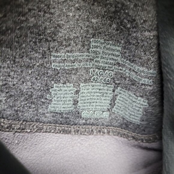 MSU Spartan Michigan State University Hoodie Mens Large 42 44 Green Gray Big Ten - Picture 6 of 7